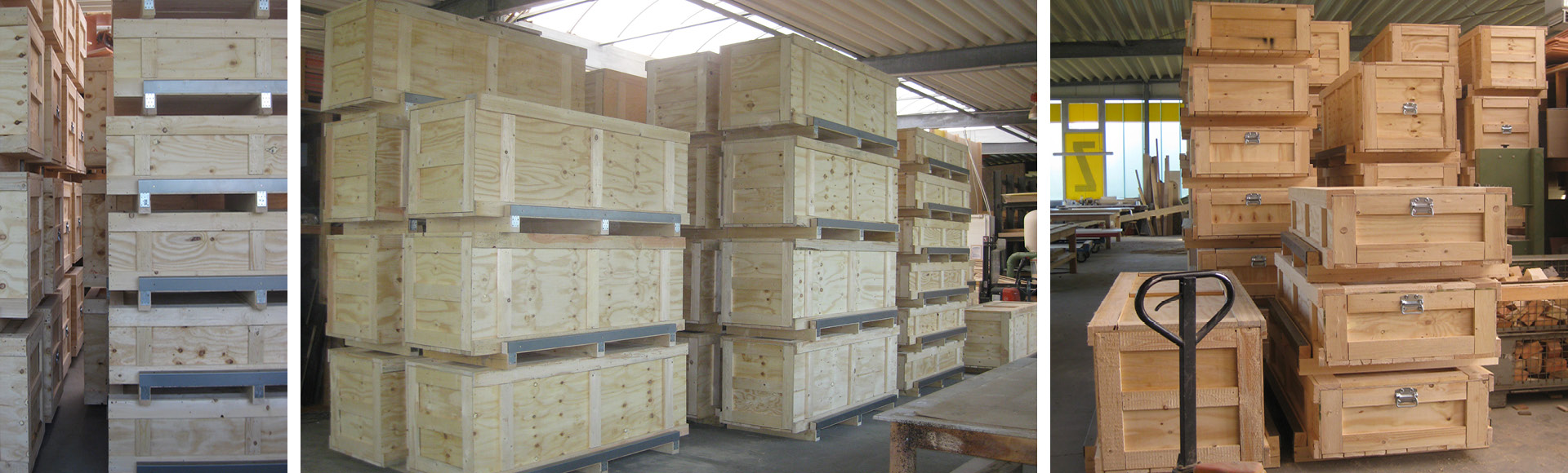 Exportverpackungen vom Fachhändler Holz Penschke aus Bochum-Wattenscheid